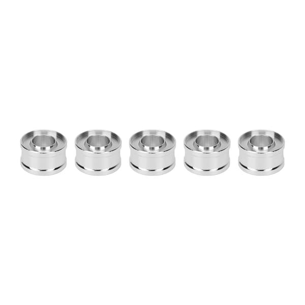 5 stk DIY leppestiftformring DIY leppestift aluminiumsring for å feste formen for utskåret leppestift