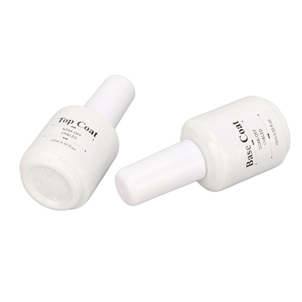 Nagelbas- och topplackset Superljus Slitstarkt Säkert UV-Gellack Nagelkonstset för Nagelsalong