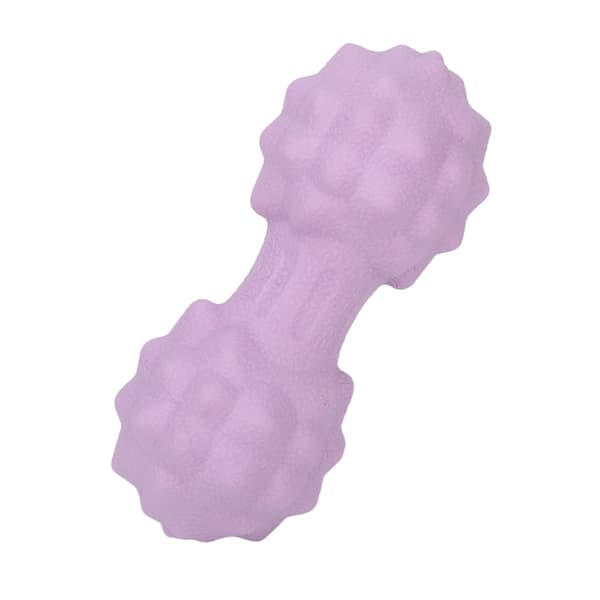 Peanut Massagebold Multi-Directionel Massage Ergonomisk Blød Dobbelt Lacrosse Massagebold til Stressreduktion Lilla