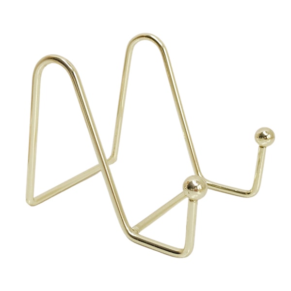 Nail Golden Shelf Base Snygg metall Fashionabel Nail Display Board Base för manikyr Nail Gold Shelf Base