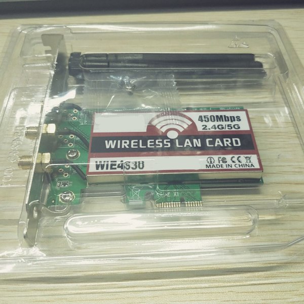 Dual Band 5Ghz/2.4Ghz Pci-E 450M langaton Wi-Fi-verkkosovitinkortti PC:lle