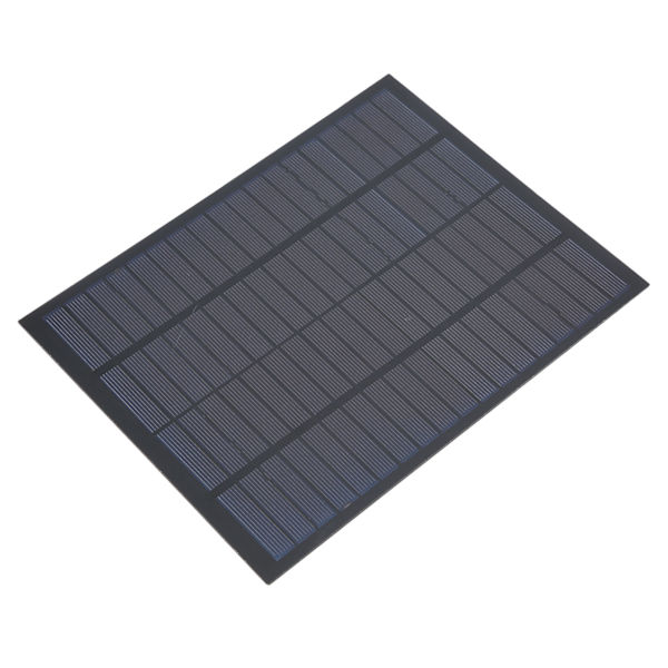 Mini solpanel polykisel epoxibatterimodulladdare industriell strömkort 18V 5W