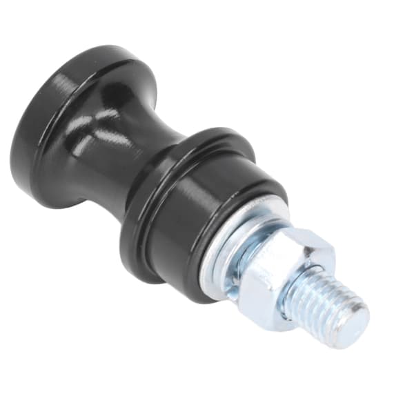 Spil krog stativ bolt montering stål rustfri til 3/8in 1/2in U form klip semi kobling spil sort