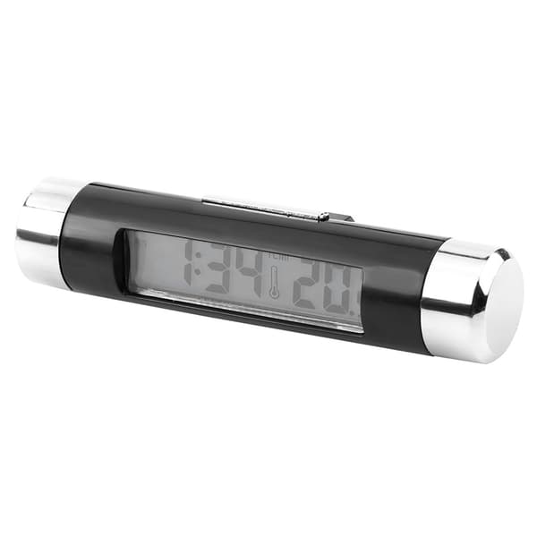 Multifunksjonell Bil Auto Elektronisk Klokke Termometer LED Bakgrunnsbelysning Digital Skjerm