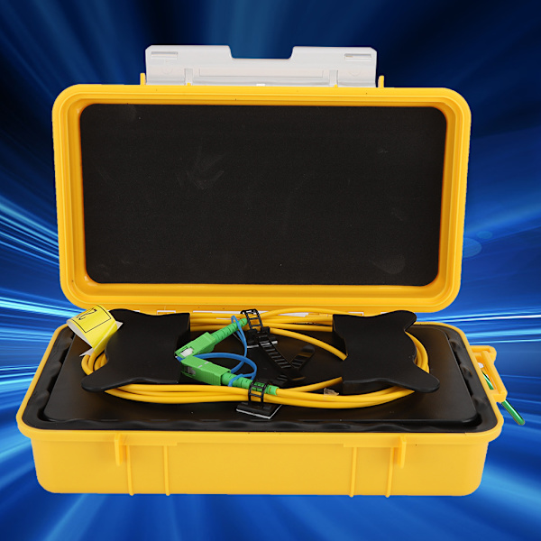 Fiber Optic OTDR Launch Cable Box Dead Zone Eliminator Fiberring Sc APC-Sc APC SM 1 km