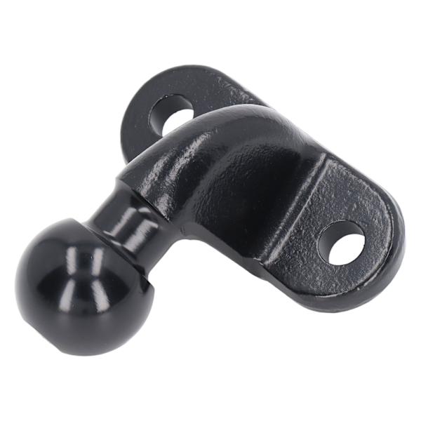 Musta 50mm taottu vetopallo, raskaan teräksinen perävaunun vetopallo asuntoautoille, matkailuautoille ja asuntovaunuille