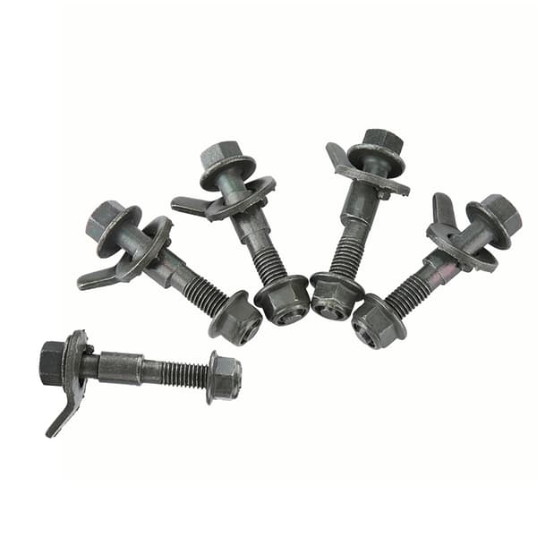 5 stk. 12 mm køretøjer stål firehjulsudmåling justerbart camber-sæt Cam Bolt Army Green