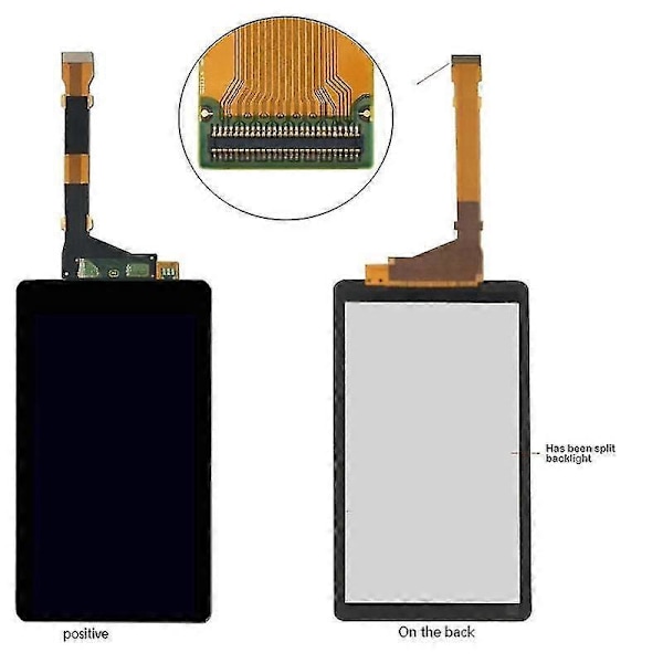 5.5 Tommer 2K LCD Skærm 1440X2560 HD LCD Skærm kompatibel med LD002R/ Mars/ Fiber Optisk 3D Printer