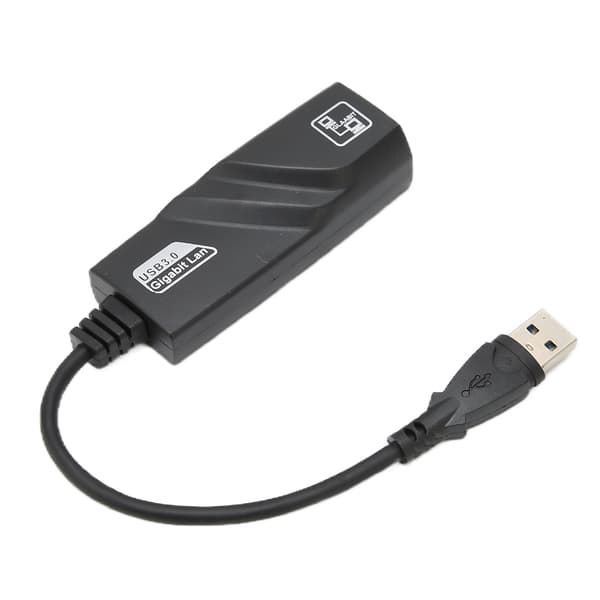 Gigabit Ethernet Adapter USB3.0 til RJ45 Auto MDIX Fuld Duplex Halv Duplex Bred Kompatibilitet Kablet Ethernet Adapter