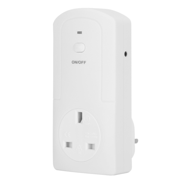 TS-5000 90-250V Intelligent Plug Socket Timing Temperatur Fugtighedskontrol Afbryder Stikkontakt til Hjemmebrug UK Stik 50/60Hz