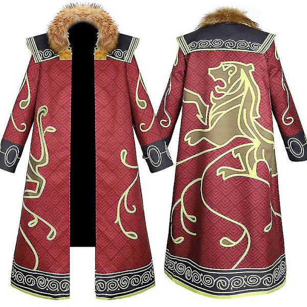 Hogwarts Legacy Skol Robe Cosplay Kostym för Vuxna Trollkarl L Gryffindor