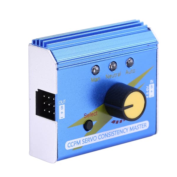 CCPM Servo Konsistens Master Motor Tester ESC Checker til RC Fly Bil Båd