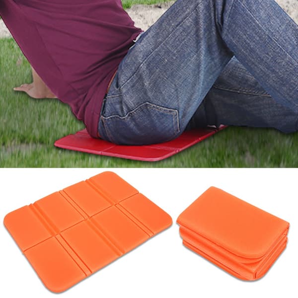Vikbar sittdyna Bärbar Vattentät Picknickmatta (Orange)