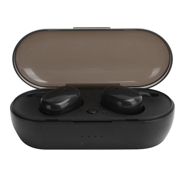 Y30 Trådløse Bluetooth-øretelefoner V5.0 Øretelefoner med Binaural Stereo In-Ear Indbygget Headset (Sort)