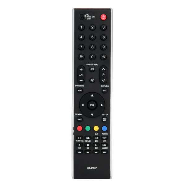 CT-90287A Multifunksjonell TV Erstatningsfjernkontroll for Toshiba Kontroller