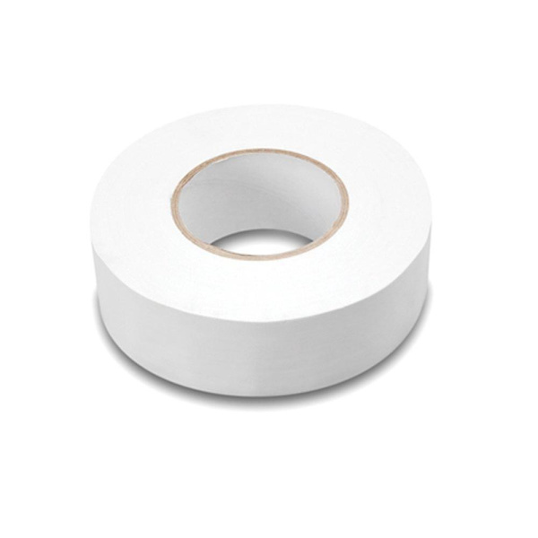 Vattentät vit gaffatejp, 50 mm x 20 m, starkt lim för lagning, tätning och kabelhantering