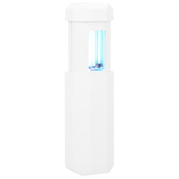 Bærbar håndholdt ultravioletlampe USB genopladelig UV ozonlys hvid til hjemmet rejsebrug