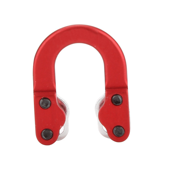 Metall Ultimate Hunting Loop D-ringspenne Bueskyting Bue og Pil Skytedeler (rød)