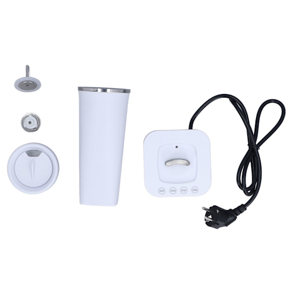 240 ml elektrisk melkeskummer automatisk varm og kald melkeskumming dampmaskin EU 220‑240V