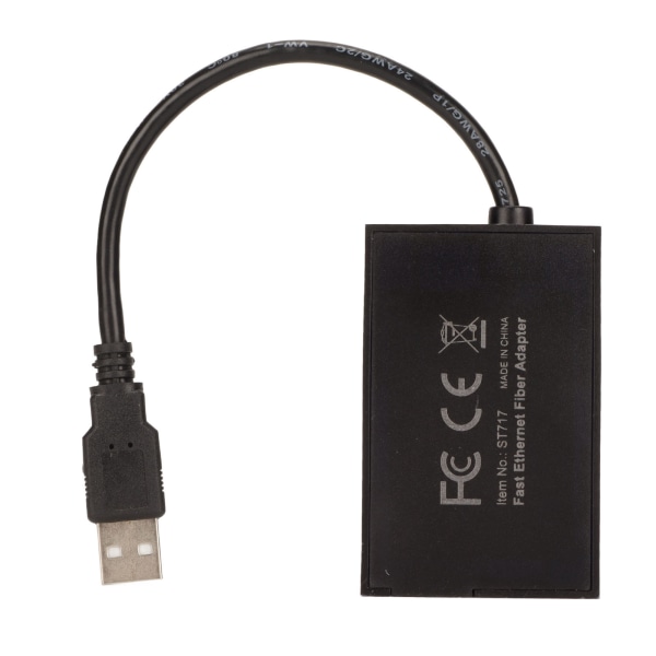 100M Ethernet-serveradapter Høyhastighets strømsparingsmodus USB2.0-port Enkel optisk port SFP-adapter for stasjonære datamaskiner