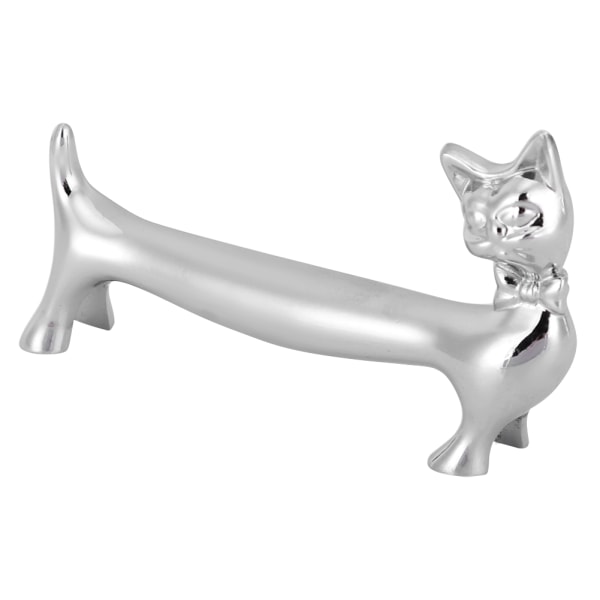 Kattemønster Holdbart Køkkenservice Spisepinde Holder Stand Bord Dekorativ Ornament