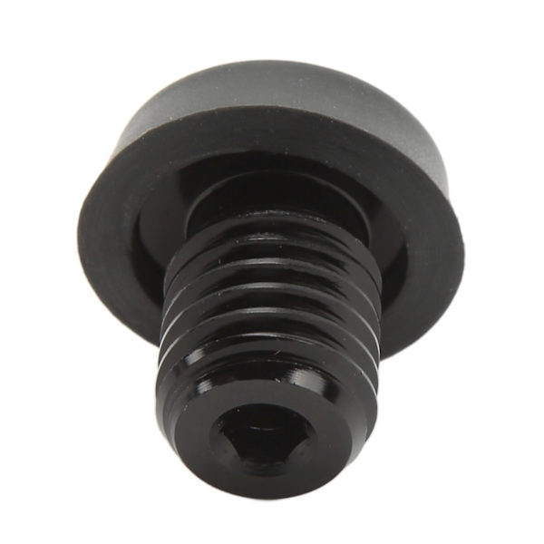 Billiard Cue Bottom Cover Aluminium Alloy Plastic Rear Plug Pool Stick Bumper Protector Black