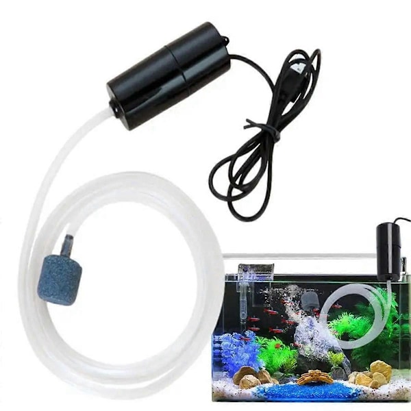 Akvaarion happipumppu, akvaarion USB-hiljainen ilmakompressori
