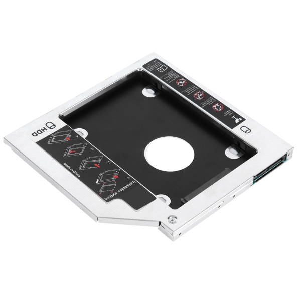SATA3.0 HDD Caddy 9,5 mm/12,7 mm universal annen aluminiumslegering datamaskintilbehør for bærbar PC9,5 mm