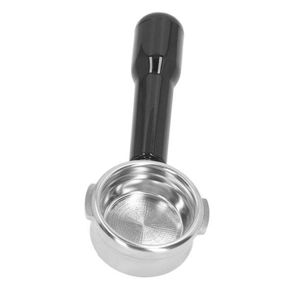 58mm Pohjaton portafilter 2 korvaa Ruostumaton teräs Irrotettava kahvikoneen lisävaruste Breville 9 -sarjaan Musta