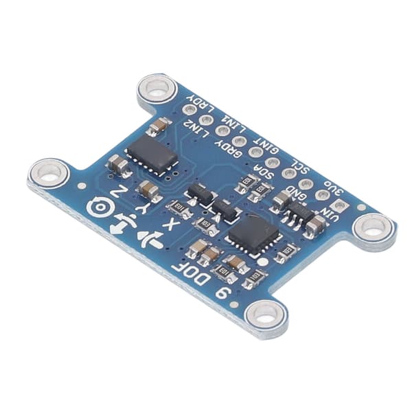 Gyroskopmodul 9 axlar Digital gyroskopsensor Kompass Magnetfält Vinkelhastighetsmodul 3-5V