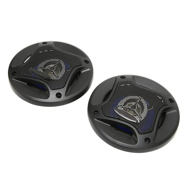 2 st 4in bilhögtalare HiFi-ljud 280W fullfrekvensbas 4 ohm koaxiala bilmodifierade stereohögtalare