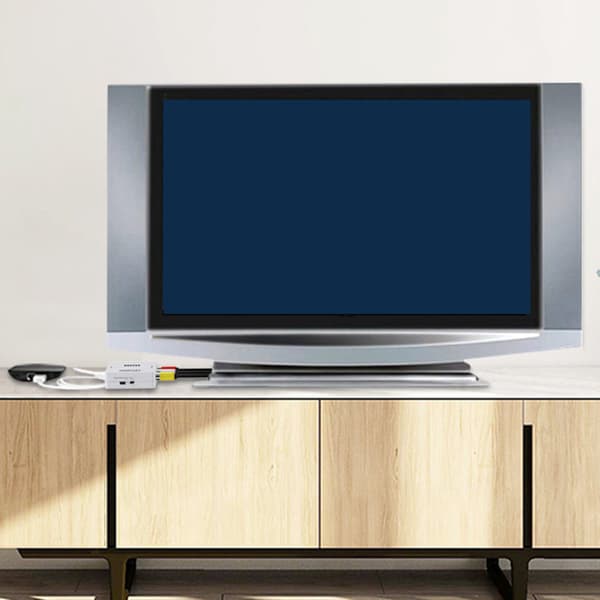 HD Multimedia Interface till AV-omvandlare 1080P Plug and Play RCA Ljudvideoadapter för PS5 Set Top Box HDTV