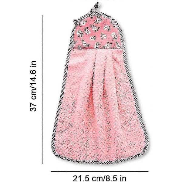Handduk med hängögla, söta handdukar med hängögla, 4 st Towel_SZXM
