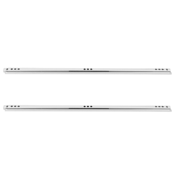 2 kpl sarjaa kylmävalssattua teräslevyä kuulalaakerilaatikon liukukisko kaapin rautakaluste 400x17mm