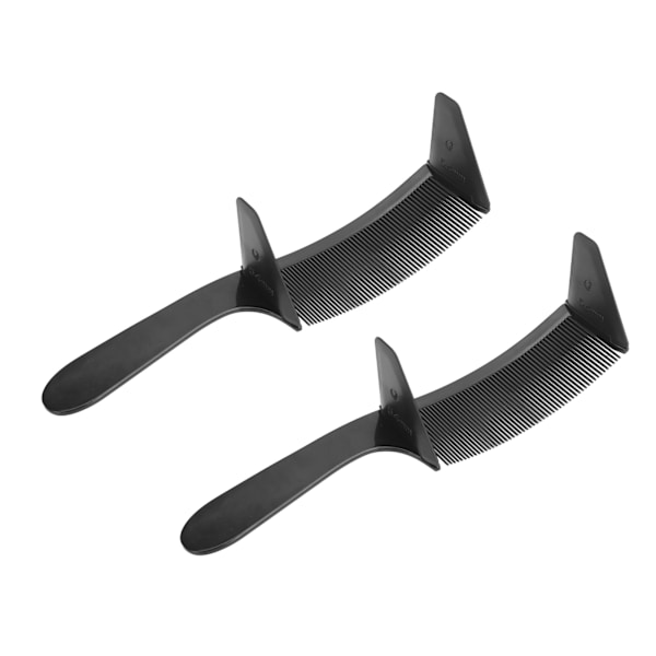 2st Böjd Barber Kam Justerbar Professionell Positionering Kam Hårklippning Styling Tool