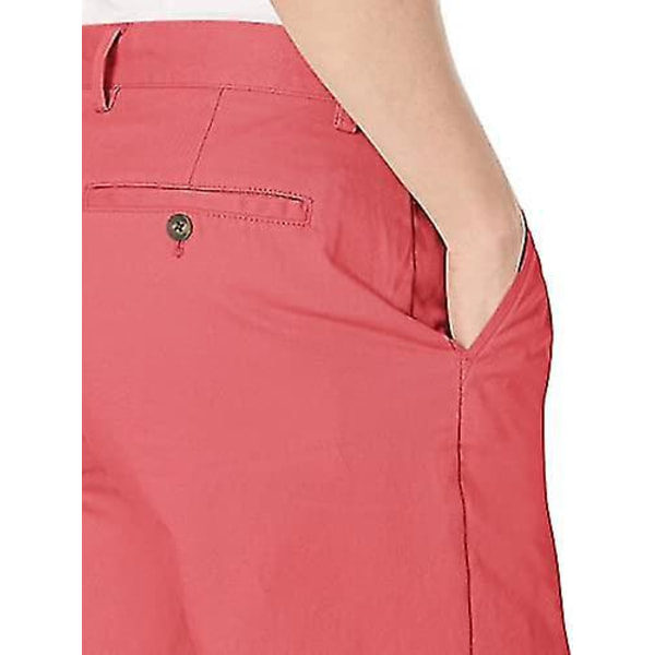 Khaki herrchinos 30 rosröd