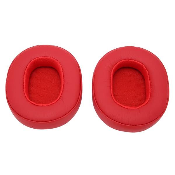Protein Leather Replacement Øreputer for Skullcandy Crusher 3.0 Trådløs Hesh3 Øreputer Reparasjonsdeler Rød