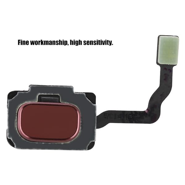 Til Samsung S9 G960 S9+ Plus G965 Hjemknap Fingeraftrykssensor Flexkabel Rød