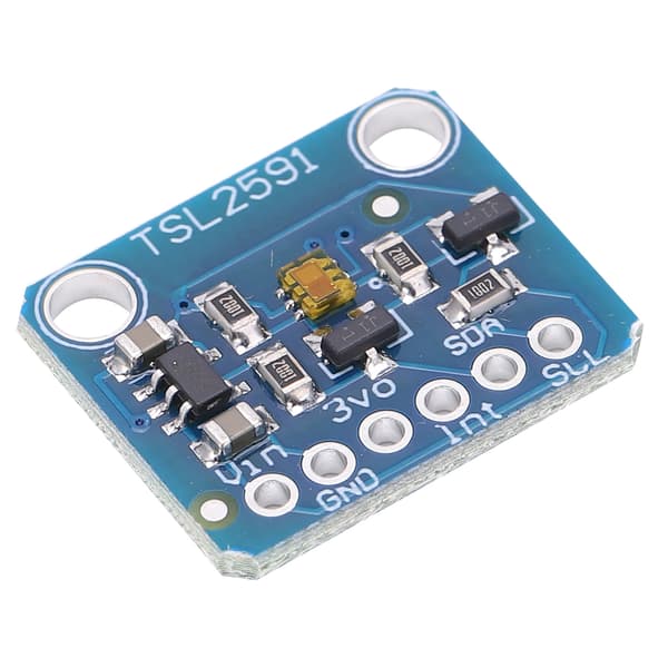 Høj dynamisk digital lyssensor I2C med infrarøde og fuldspektrede dioder TSL2591 3.3-5V