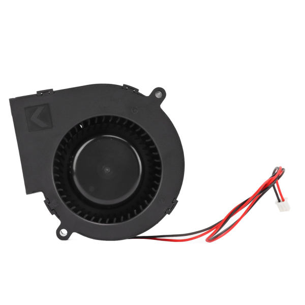 12V vifte DC12V 2.7A to kulelager børsteløs 4500RPM PBT glassfiber kobber børsteløs vifte for fabrikk