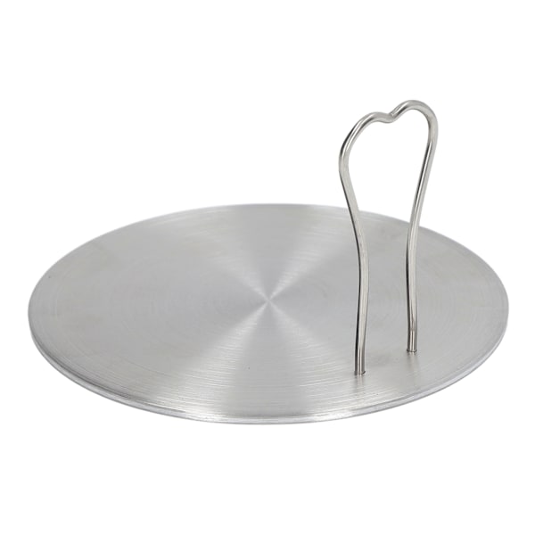 Varmefordelingsplate i rustfritt stål induksjonsplate elektrisk induksjonskomfyr diffusoradapter for hjemmekjøkken 16# 15,5 cm/6,1 tommer