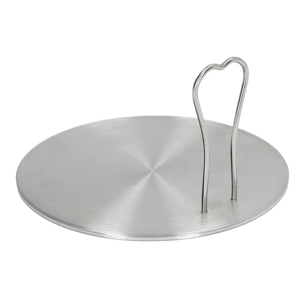 Varmesprederplade i rustfrit stål Induktionsplade Elektrisk induktionskomfur Diffuseradapter til hjemmekøkken 16# 15,5 cm/6,1 tommer