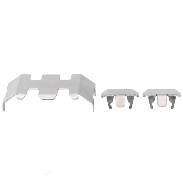 Rustfritt stål rustning skid plate sett senter foran bakre vakter plater for Axial SCX24 90081