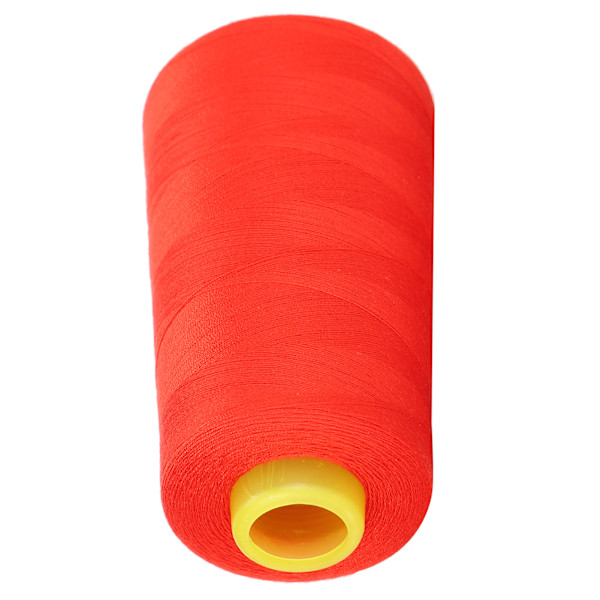 402 Polyester-ompelulanka 3000 jaardia käsinompelunaru DIY-käsityön ompeluun käsinpunainen