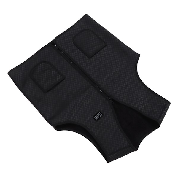 Oppvarmet vest for kvinner og menn, rask oppvarming, 3 nivåer justering, 9 oppvarmingssoner, vaskbar elektrisk oppvarmet vest for utendørs XXXL