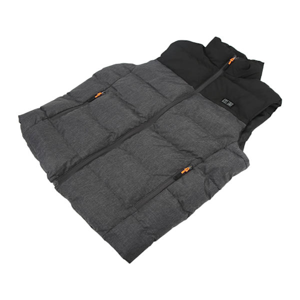 Uppvärmd väst 11 värmezoner 3 växlar temperatur Lätt unisex bärbar USB-uppvärmd jacka för vinter M