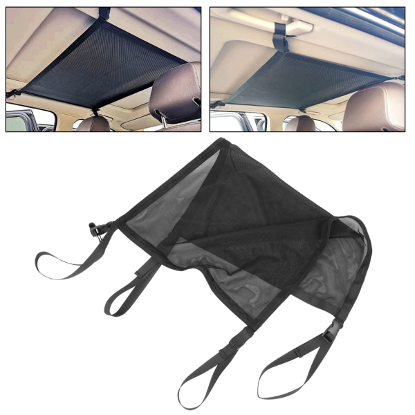 Multifunksjons bagasjeoppbevaringsbag bak bagasjerom for bil Elastisk netting bagasjerom biloppbevaringsveske. Campingoppbevaringsnett