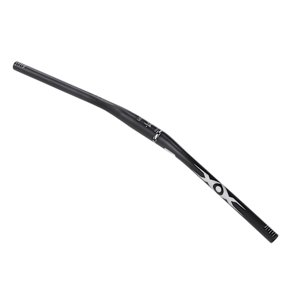 Mountain Bike Handlebar Aluminum Alloy Bicycle Longer Swallow Shaped Handlebars 31.8mm 720mm black