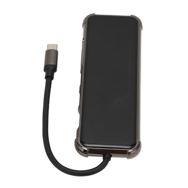 Udvidelsesdock Multifunktionel 6 i 1 Multi Splitter Bærbar Dockingstation til Type C-kanalcomputere