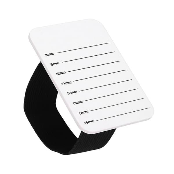 8-15 mm Sminke Øyenvippebrett Stripe Stativ Øyenvippeforlengelse Håndplate Vipper Podingsholder